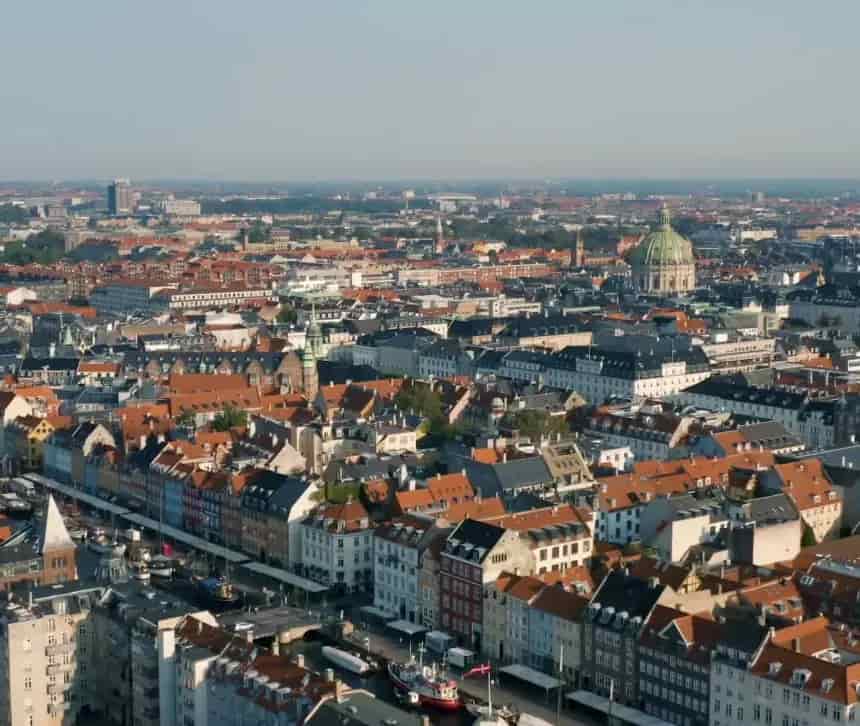 Facade of a classic urban property — TXM acquires and develops real estate in Copenhagen, Denmark, and the surrounding coastal regions