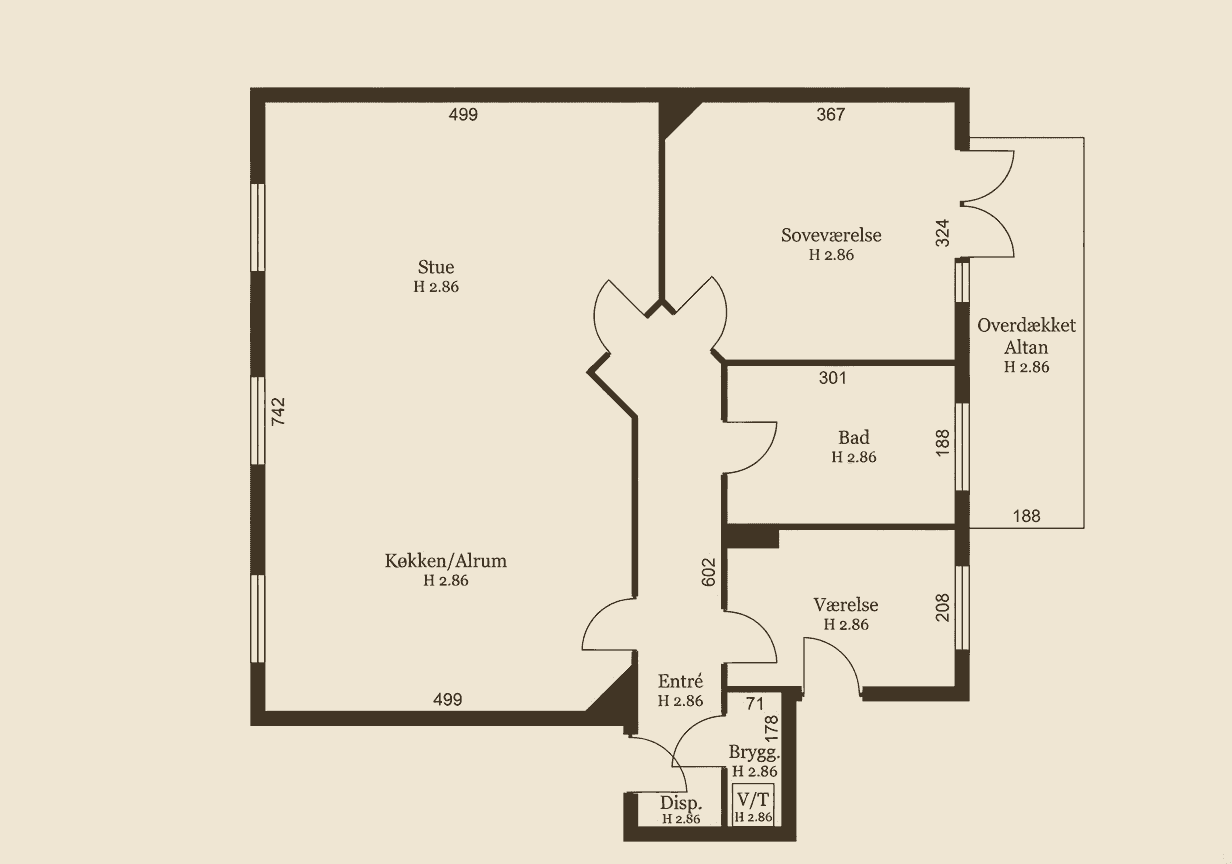 Floor plan after